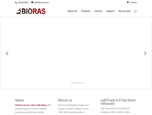 Tablet Screenshot of bioras.com